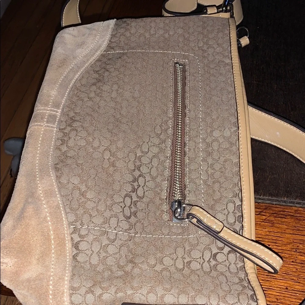 Y2K signature Coach bag purse 2 way - Picture 2 of 15